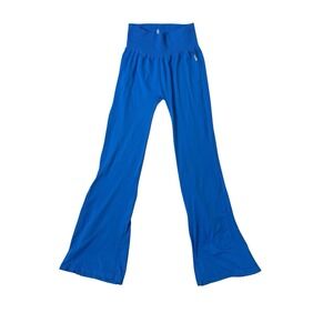 Free People Movement Good Karma Flare Legging in Atlantic Blue Size Medium Large